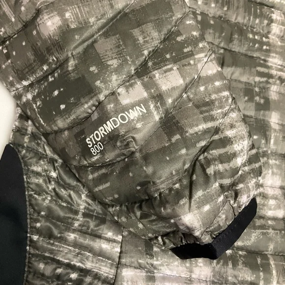 Eddie Bauer First Ascent Women’s Small Goose Down Green Puffer Down Jacket - Picture 4 of 14